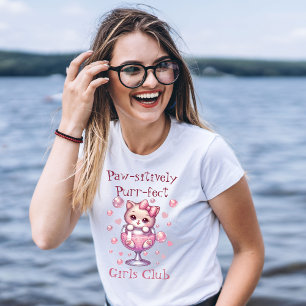Niedliches Kitten in Bubble Cup T-Shirt