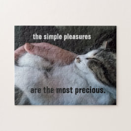 Niedliches Kittenangebot Einfache Vergnügen am Wer Puzzle