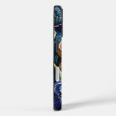 Niedliches KIttens-Spiel in Van Gogh Irises Case M (Rückseite / Rechts)