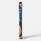 Niedliches KIttens-Spiel in Van Gogh Irises Case M (Rückseite / Links)