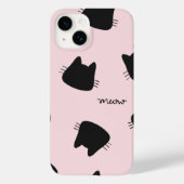 niedliches kitty Muster iPhone 14 Fall Case-Mate iPhone Hülle (Rückseite)