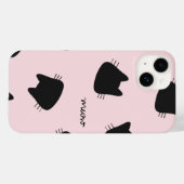 niedliches kitty Muster iPhone 14 Fall Case-Mate iPhone Hülle (Rückseite (Horizontal))