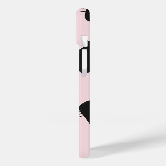 niedliches kitty Muster iPhone 14 Fall Case-Mate iPhone Hülle (Rückseite / Links)