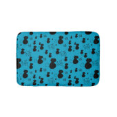 Niedliches Kittymuster Badematte (Vorderseite)