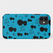 Niedliches Kittymuster Case-Mate iPhone Hülle (Rückseite (Horizontal))