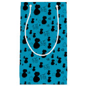 Niedliches Kittymuster Kleine Geschenktüte (Vorderseite)