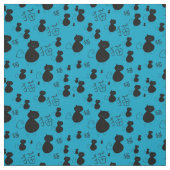 Niedliches Kittymuster Stoff (Muster)