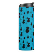 Niedliches Kittymuster Thermosbecher (Nach links gedreht)
