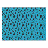 Niedliches Kittymuster Tischdecke (Vorderseite (Horizontal))