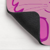 Niedliches Kittyzeichnen Mousepad (Ecke)