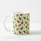 Niedliches Kiwi-Vogelmuster Kaffeetasse (Links)