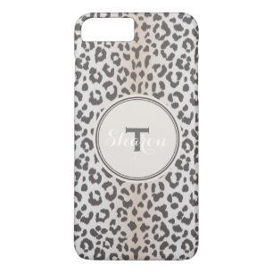 Niedliches, klassiges, braunes, beiges Cheetah-Pri Case-Mate iPhone Hülle