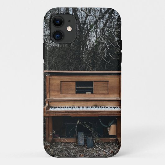 Niedliches Klavier Case-Mate iPhone Hülle (Rückseite)