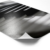 Niedliches Klavier Fotodruck (Ecke)