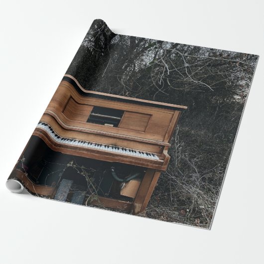 Niedliches Klavier Geschenkpapier (Ungerollt)