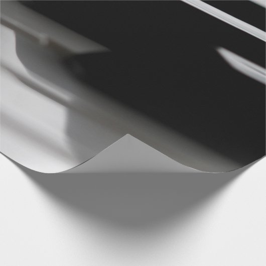Niedliches Klavier Geschenkpapier (Ecke)