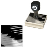Niedliches Klavier Gummistempel (Stempel)