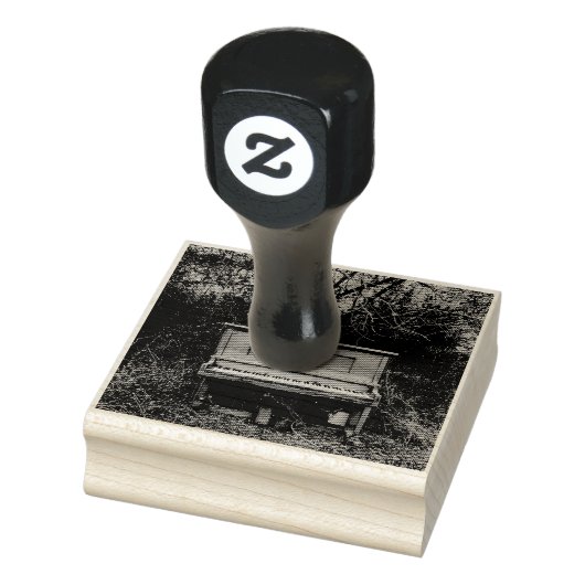 Niedliches Klavier Gummistempel (Stempel)