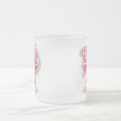 Niedliches Klavier-Lehrer-Geschenk Mattglastasse (Mittel)