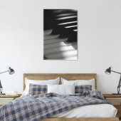 Niedliches Klavier Leinwanddruck (Insitu (Schlafzimmer))