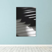 Niedliches Klavier Leinwanddruck (Insitu (Holzboden))