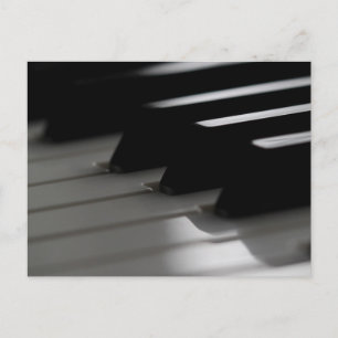 Niedliches Klavier Postkarte