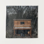 Niedliches Klavier Wandteppich (Vorderseite)