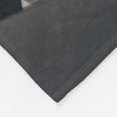 Niedliches Klavierdesign Fleecedecke (Ecke)