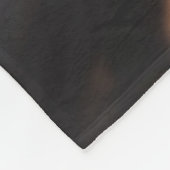 Niedliches Klavierdesign Fleecedecke (Ecke)