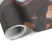 Niedliches Klavierdesign Geschenkpapier (Rolleneckpunkt)
