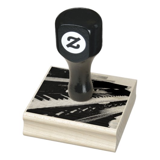 Niedliches Klavierdesign Gummistempel (Stempel)