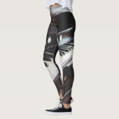 Niedliches Klavierdesign Leggings (Links)