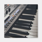 Niedliches Klavierdesign Magnet (Vorne)