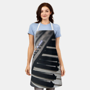 Niedliches Klavierdesign Schürze