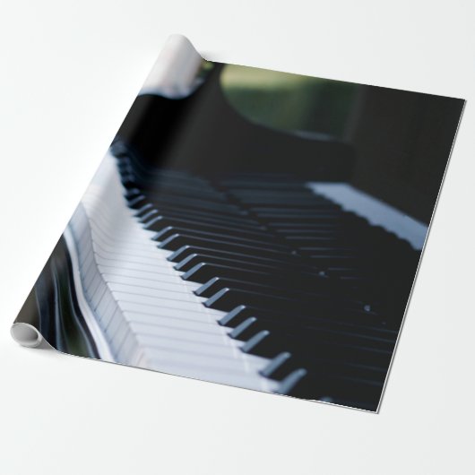 Niedliches Klavierwerk Geschenkpapier (Ungerollt)