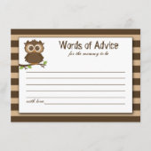 Niedliches kleines Babyuschel | Babyduschberatung Hinweiskarte (Vorderseite)