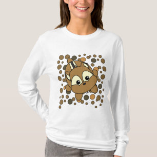 Niedliches kleines Chipmunk-Lebewesen T-Shirt