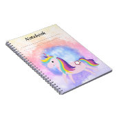 Niedliches kleines Einhorn Notizblock (Rechte Seite)