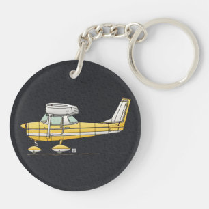 Niedliches kleines Flugzeug Schlüsselanhänger