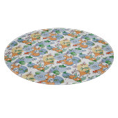 Niedliches kleines Fox-Muster Schneidebrett (Ecke)