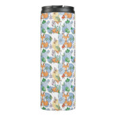 Niedliches kleines Fox-Muster Thermosbecher (Rückseite)