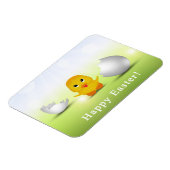 Niedliches kleines glückliches Osterbaby Magnet (Linke Seite)