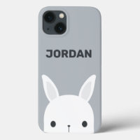 Niedliches kleines Hasen mit Personalisiertem Name