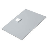 Niedliches kleines Hasen mit Personalisiertem Name Notizblock (angewinkelt)