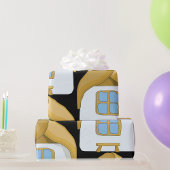 Niedliches kleines Haus Geschenkpapier