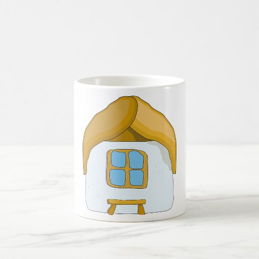 Niedliches kleines Haus Kaffeetasse