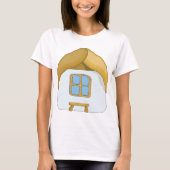 Niedliches kleines Haus T-Shirt (Vorderseite)