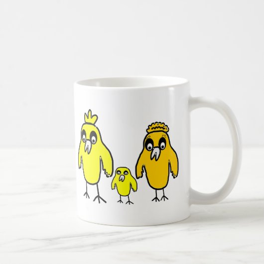 Niedliches kleines Huhn Kaffeetasse (Rechts)