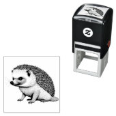 Niedliches kleines Igel-Portrait Permastempel (Beispiel)