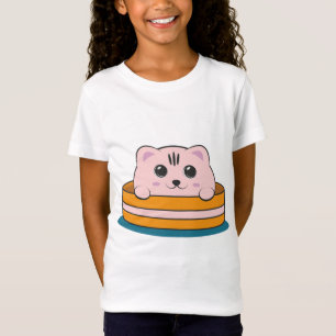 NIEDLICHES KLEINES KÜCHEN IN EINER BROWN T-Shirt